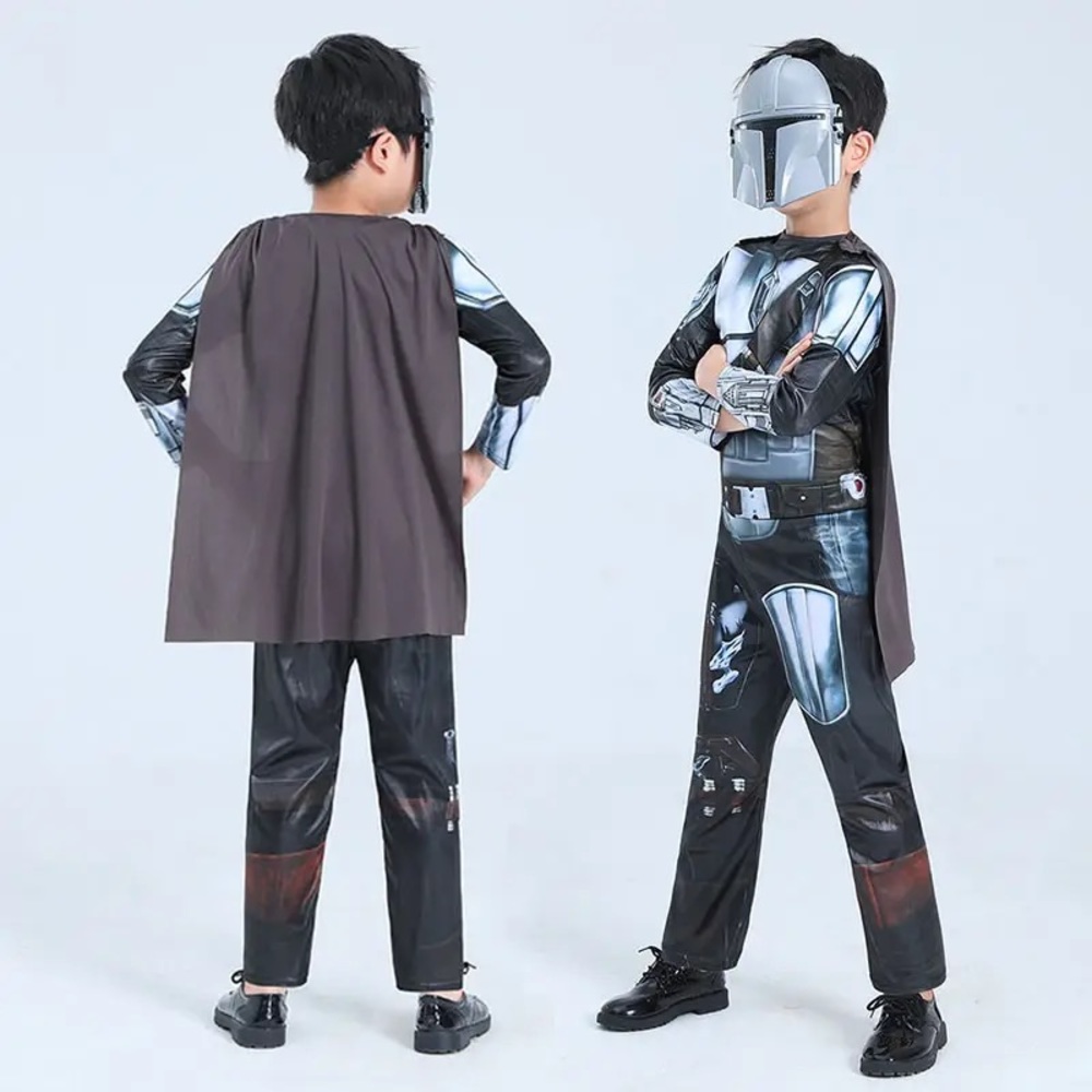 Halloween costume! The Mandalorian Kids Costume. No mask.